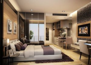 Phòng ngủ chung cư Geleximco Giải Phóng